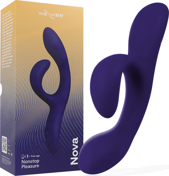 Vibrador We-Vibe Nova 3 Conejito Azul Medianoche Vibrador We-Vibe Nova 3 Conejito Azul Medianoche