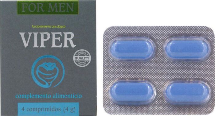 Viper para hombre 4 comprimidos