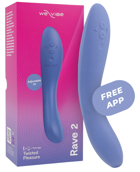 WE-VIBE RAVE 2 G-spotvibrator blauw