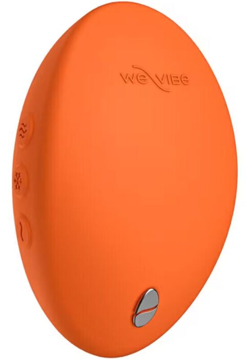 Vibrator WE-VIBE Temp met warmte en verkoeling mandarijn