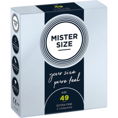 Mister size 49 (3 pack) - extra fino