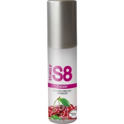 S8 lubricante sabores 50ml - cereza