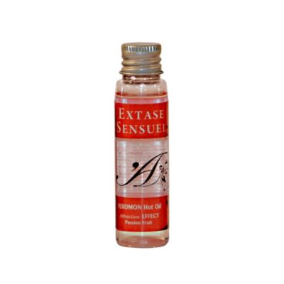 Extase sensuel aceite de masaje calor feromonas fruta de la pasion 30 ml