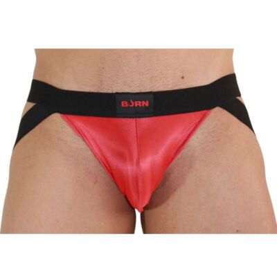 Jockstrap BURN 010 Rood/Zwart - Sensueel Ontwerp