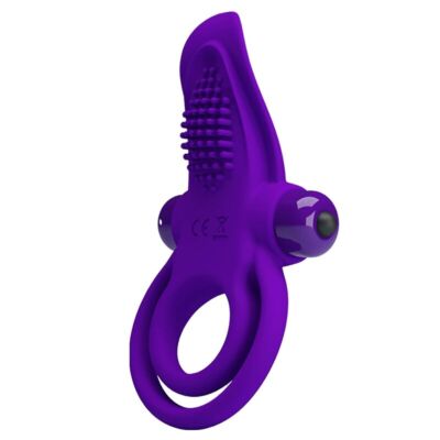 Anillo Vibrador Pretty Love Morado - 10 Modus