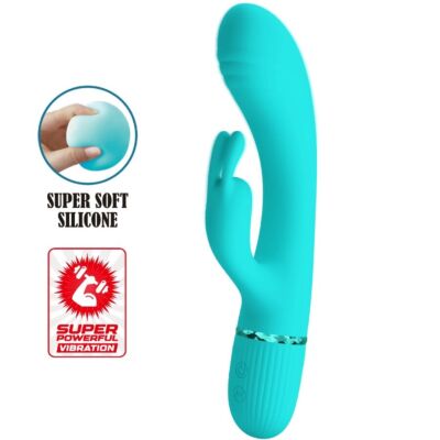 Vibrator Rabbit Pretty Love Scocco Turquoise
