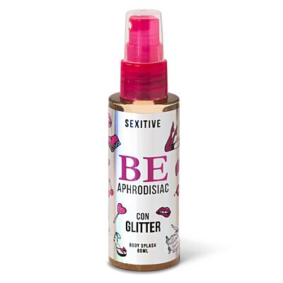 Body Splash SEXITIVE Be met Feromonen en Glitter