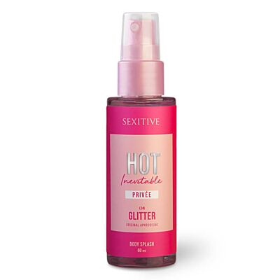 Body Splash SEXITIVE Hot Inevitable Privée met glitter