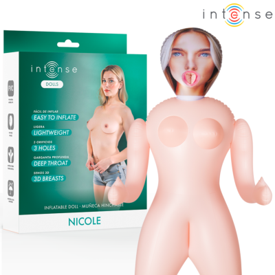 Muñeca Hinchable Intense Dolls Nicole met 3 Orifices