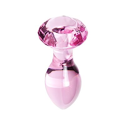 Anale plug S Pleasures Crystal LUNA glasplug