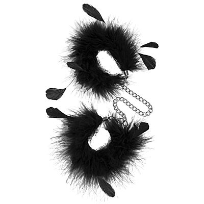 Verenboeien S Pleasures Feather Cuffs met zachte pluimen