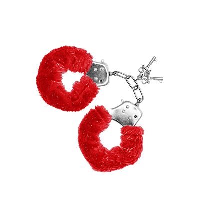 Furry Cuffs Red
