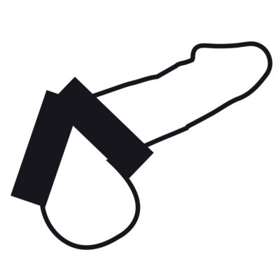 Dubbele Donkere Metalen Ring