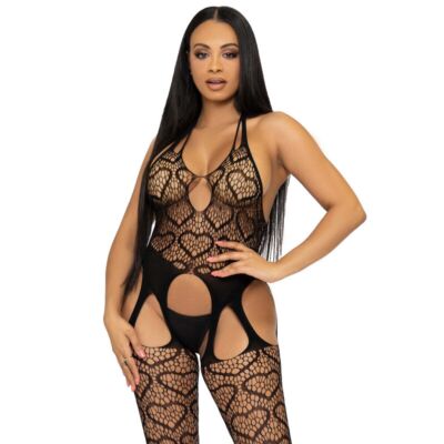 Bodystocking Red Carpet - Zwart