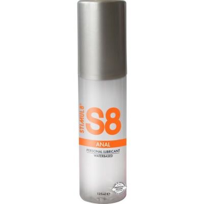 S8 lubricante anal base de agua 125ml