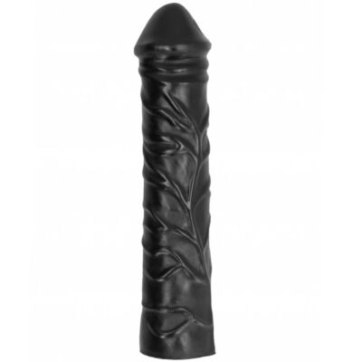 Dildo Fisting Zwart Zacht 32cm