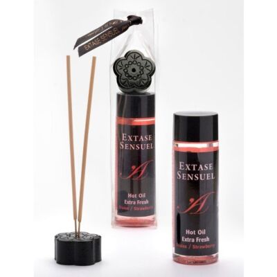 Massageolie Frisse Aardbei