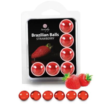 Braziliaanse Aardbeien Balletjes Set