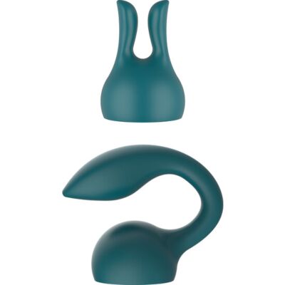 Groene X-Silicone Masseur