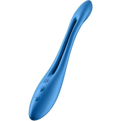 Satisfyer Elastisch Spel - Multifunctionele Vibrator Donkerblauw