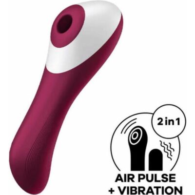 Satisfyer Dual Crush - Clitoris en G-spot stimulator en vibrator