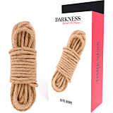 Touw DARKNESS 5M Jute voor bondage spellen
