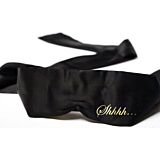 Blinddoek BIJOUX Shhh met sensuele boodschappen