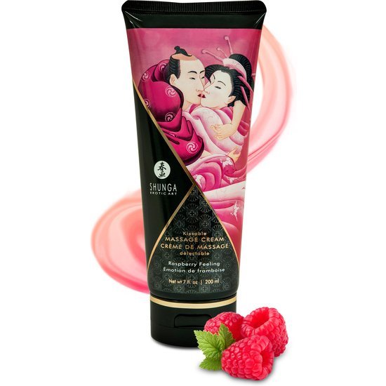 Shunga crema masaje frambuesa 200ml