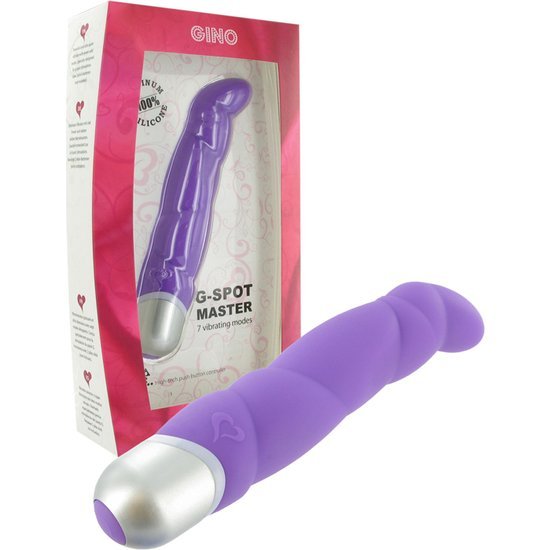 Feelztoys gino vibrador punto g lila