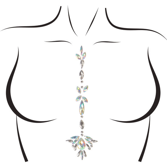 Jade joyas corporales autoadhesivas