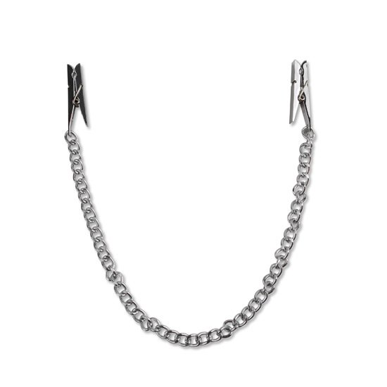 Zilveren Nippleplay Ketting