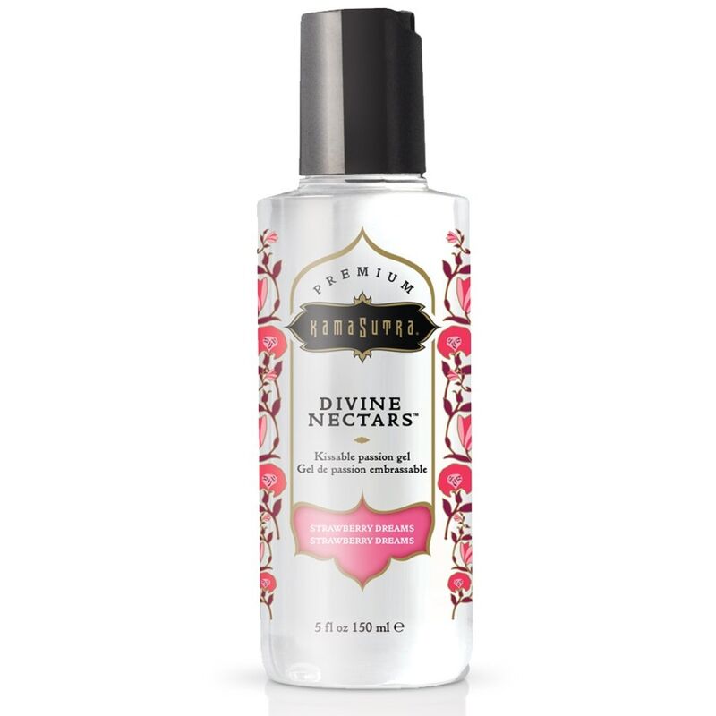 Kamasutra Goddelijke Nectars Glijmiddel Aardbeiendroom 150 ml