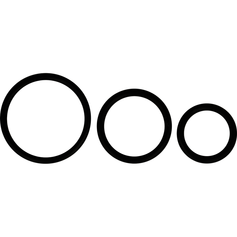 Drievoudige Zwarte Ring