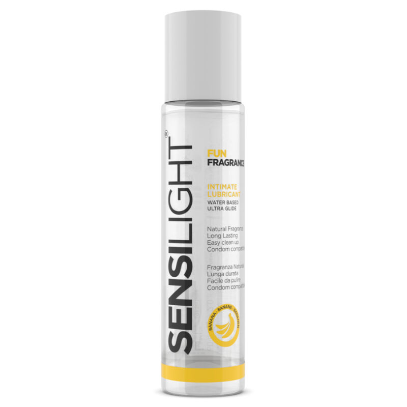 Sensilight glijmiddel op waterbasis banaan 60 ml
