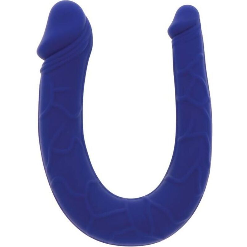 Dubbele Blauwe Dildo "Dubbel Plezier"