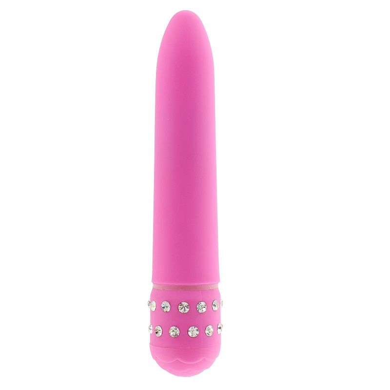 Superve vibrador rosa con diamantes
