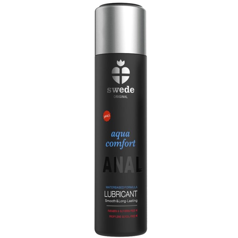 Zweedse Aqua Comfort Anaal Glijmiddel Op Waterbasis 120 ml
