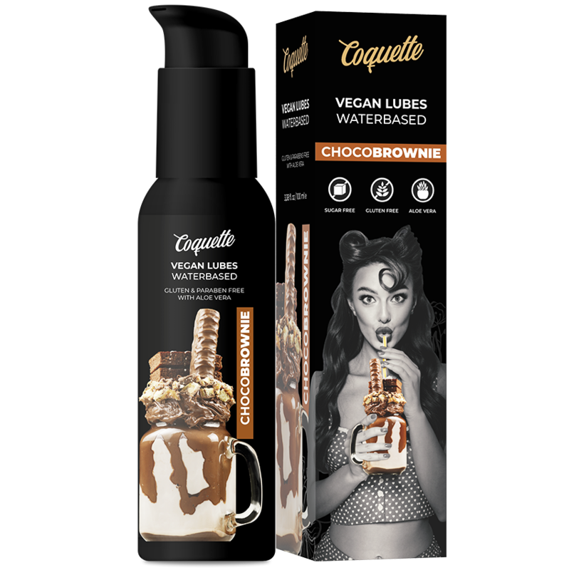 Verleidelijke Chic Verlangen - Vegan Chocobrownie Glijmiddel 100ml