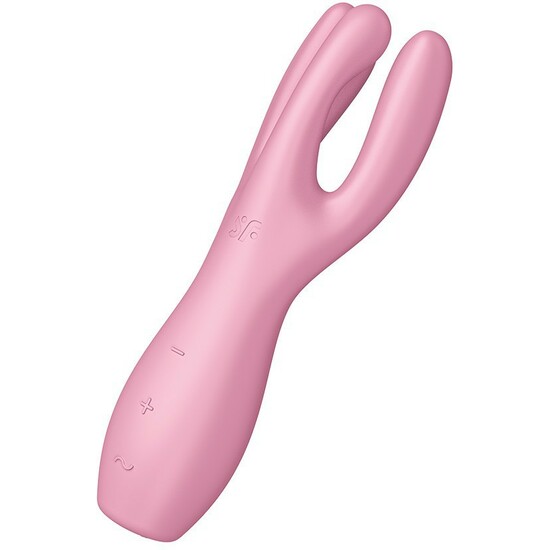 Satisfyer Trio 3 Vibrator Roze - 3 Krachtige Motoren