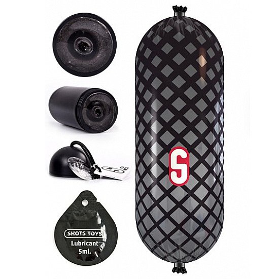 Masturbador salchicha anal duro