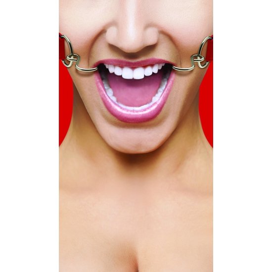 Ouch mordaza hook gag rojo