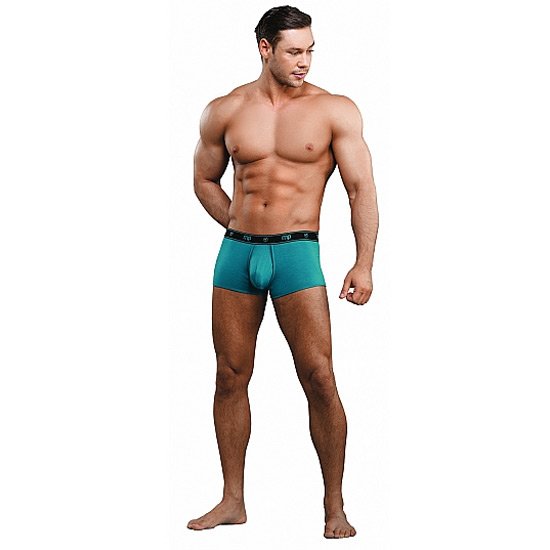 Male power bamboo boxer realzador azul