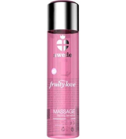 Massageolie SWEDE Fruity Love met verwarmend effect